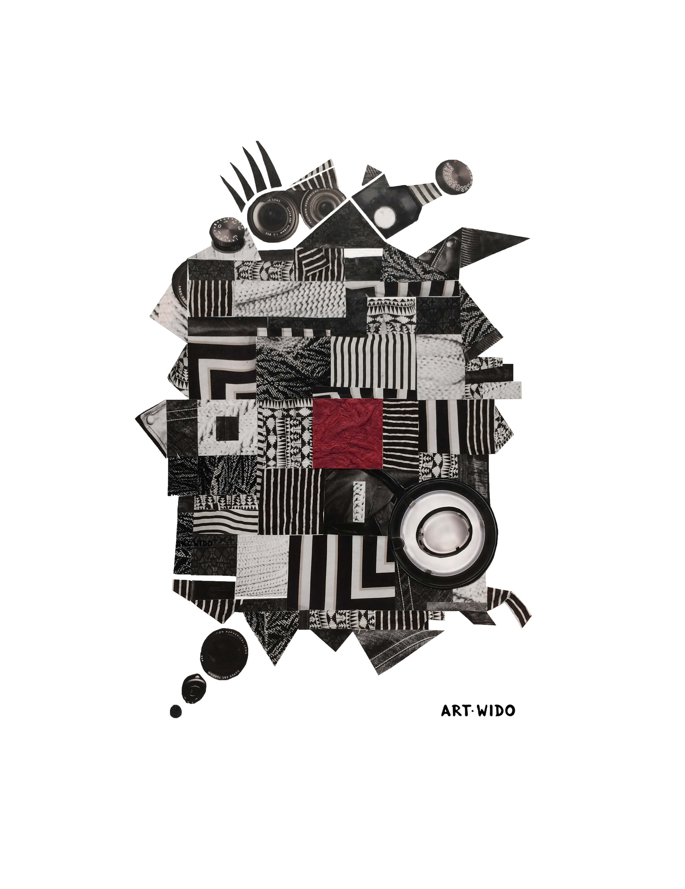 Art.Wido - Analog Collage - Scopio